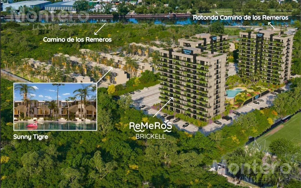 Imagen de la propiedad Remeros Brickell – 2 ambientes – Ref. 2389275