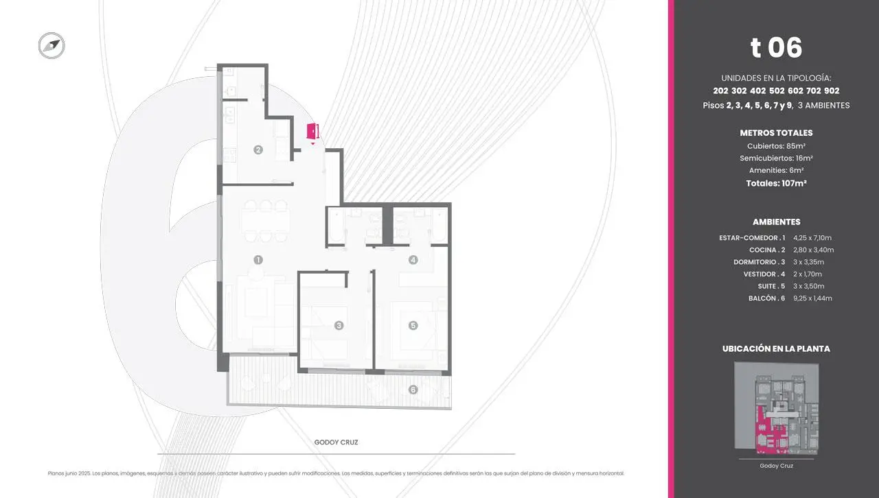 Imagen de la propiedad Godoy Cruz 2936 - 302