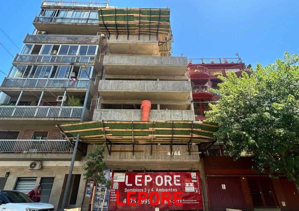 Imagen del emprendimiento en construcción