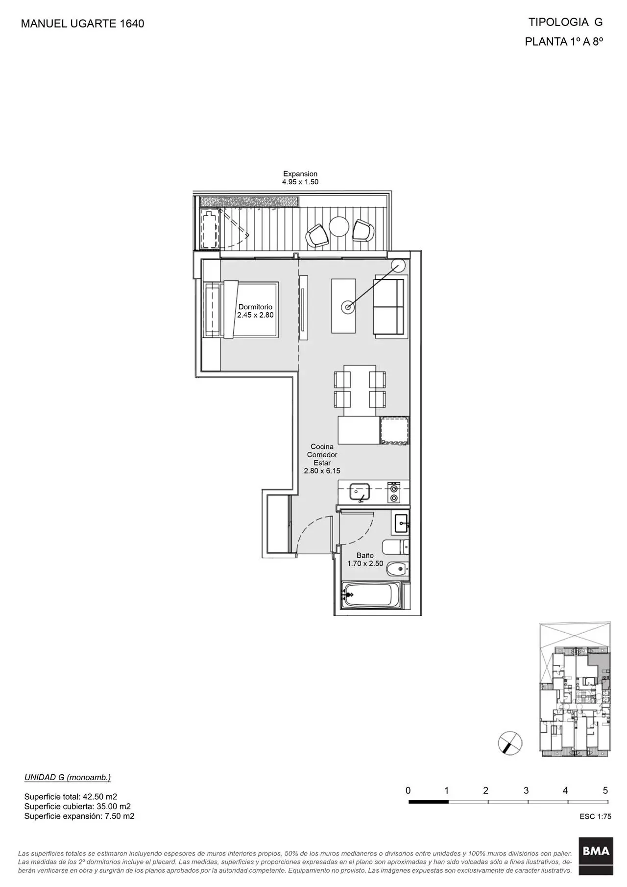 Imagen de la propiedad Ugarte 1640 - 8G
