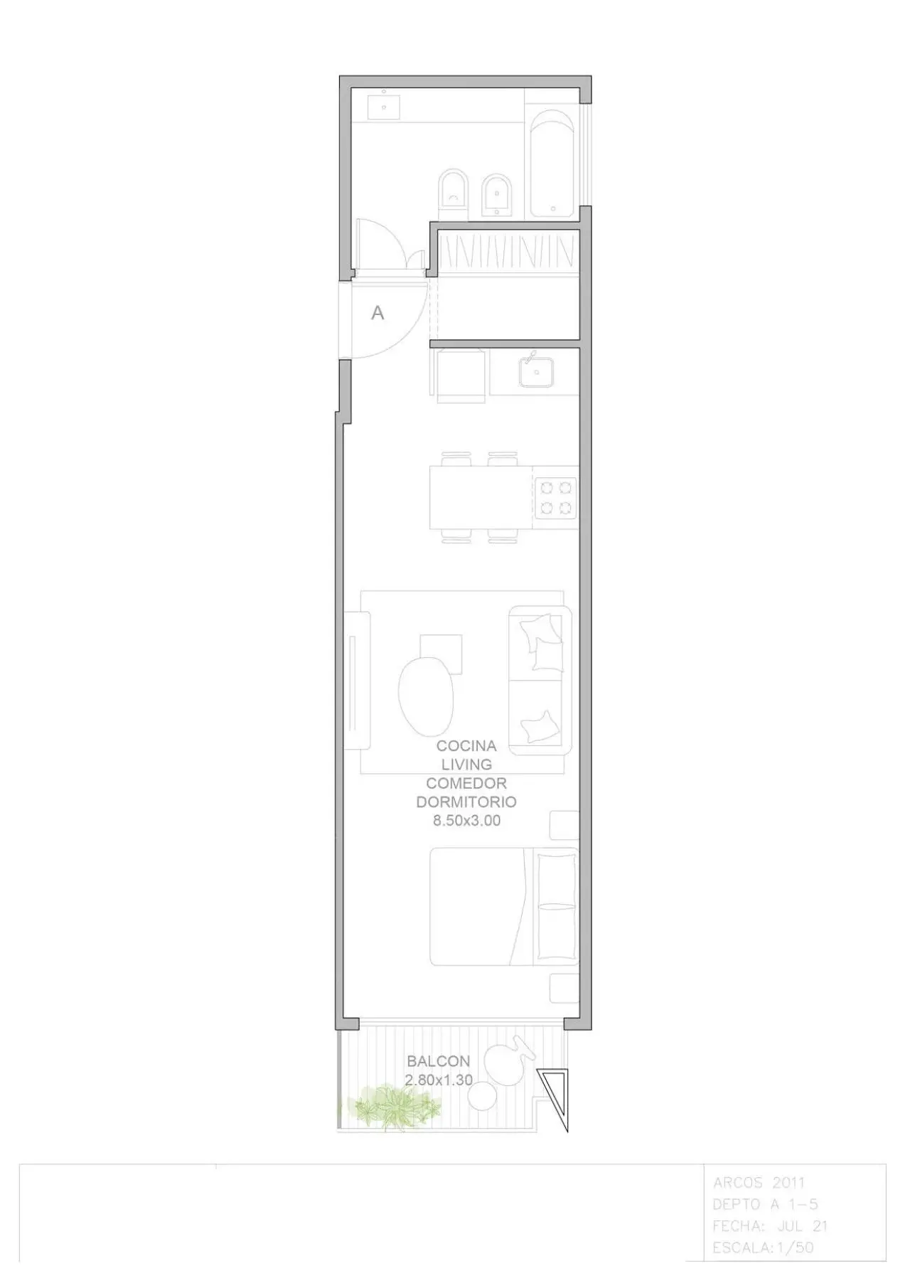 Imagen de la propiedad LIVE BELGRANO II | Unidad 4A