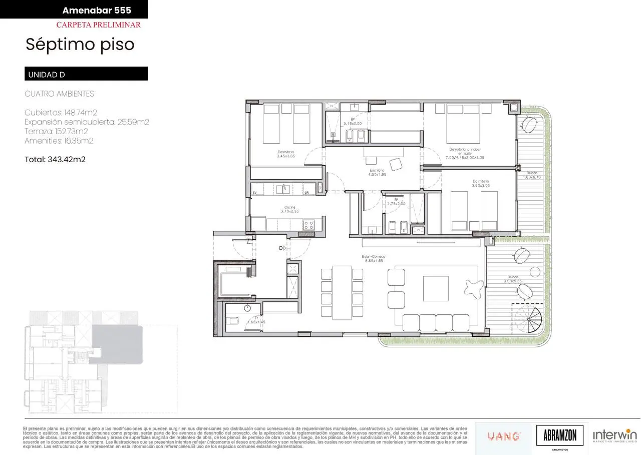 Imagen de la propiedad Amenábar 555 - 7D