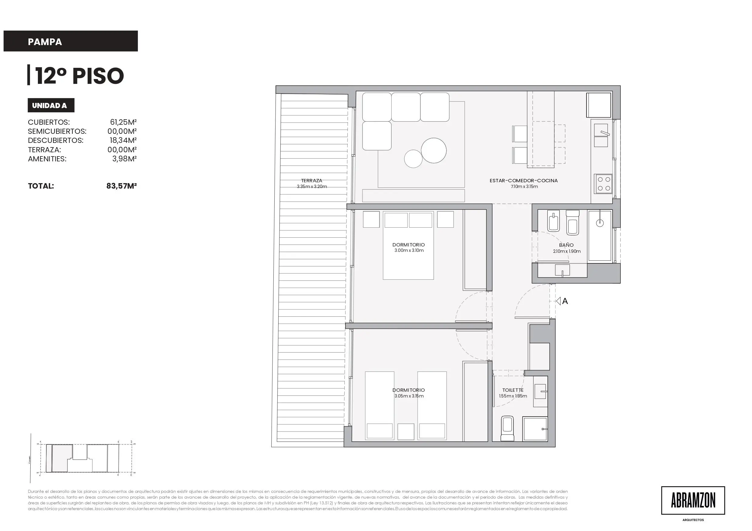Imagen de la propiedad La Pampa 2447 - 12A