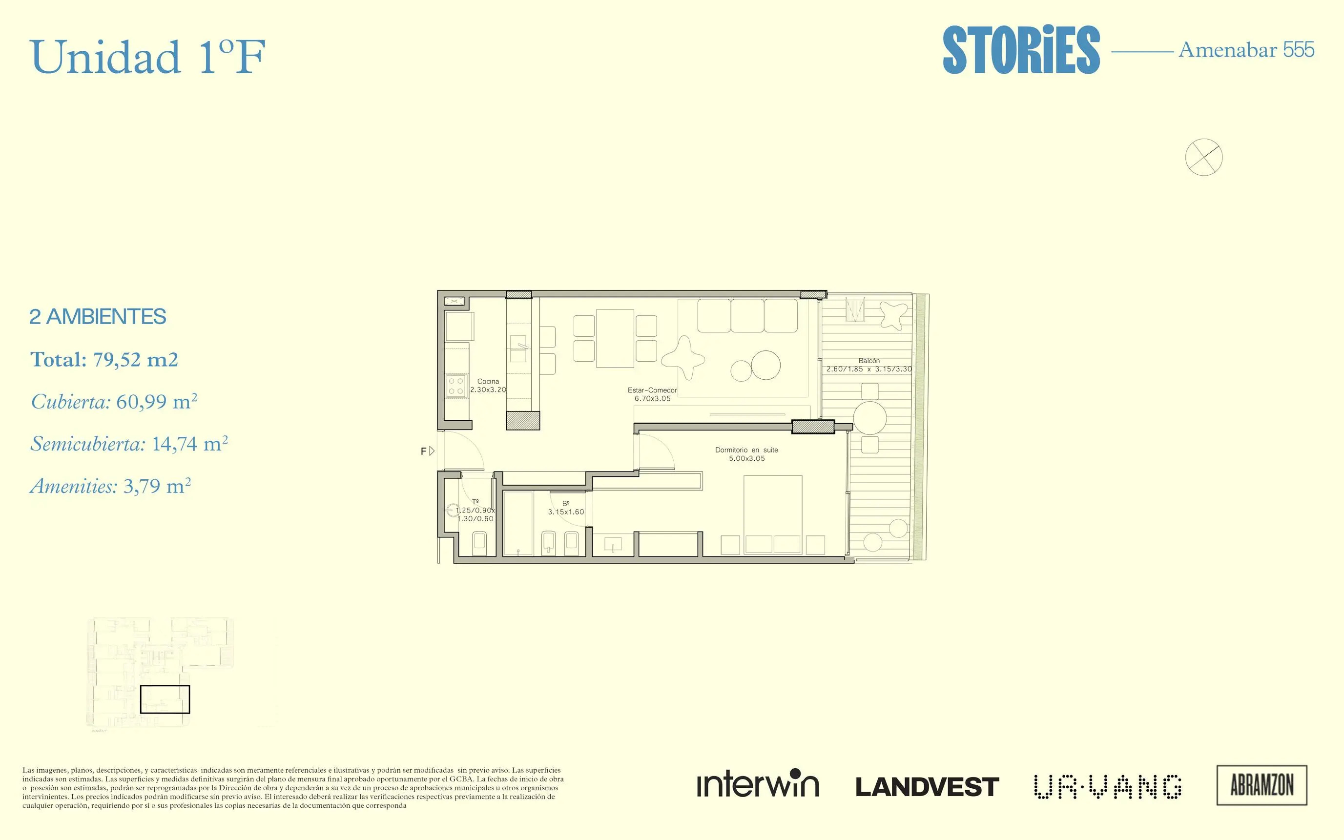Imagen de la propiedad Amenábar 555 - 1F