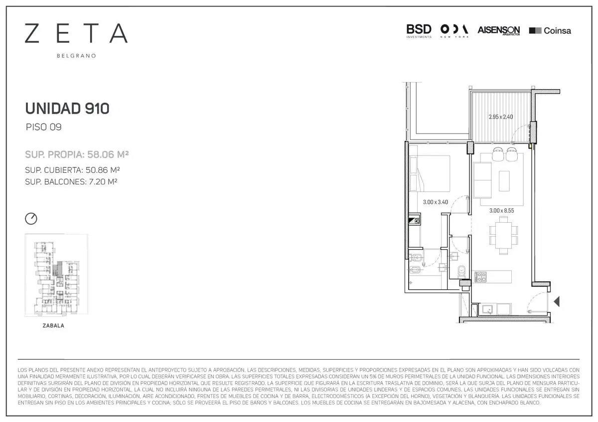 Imagen de la propiedad Zabala 1851 - 910