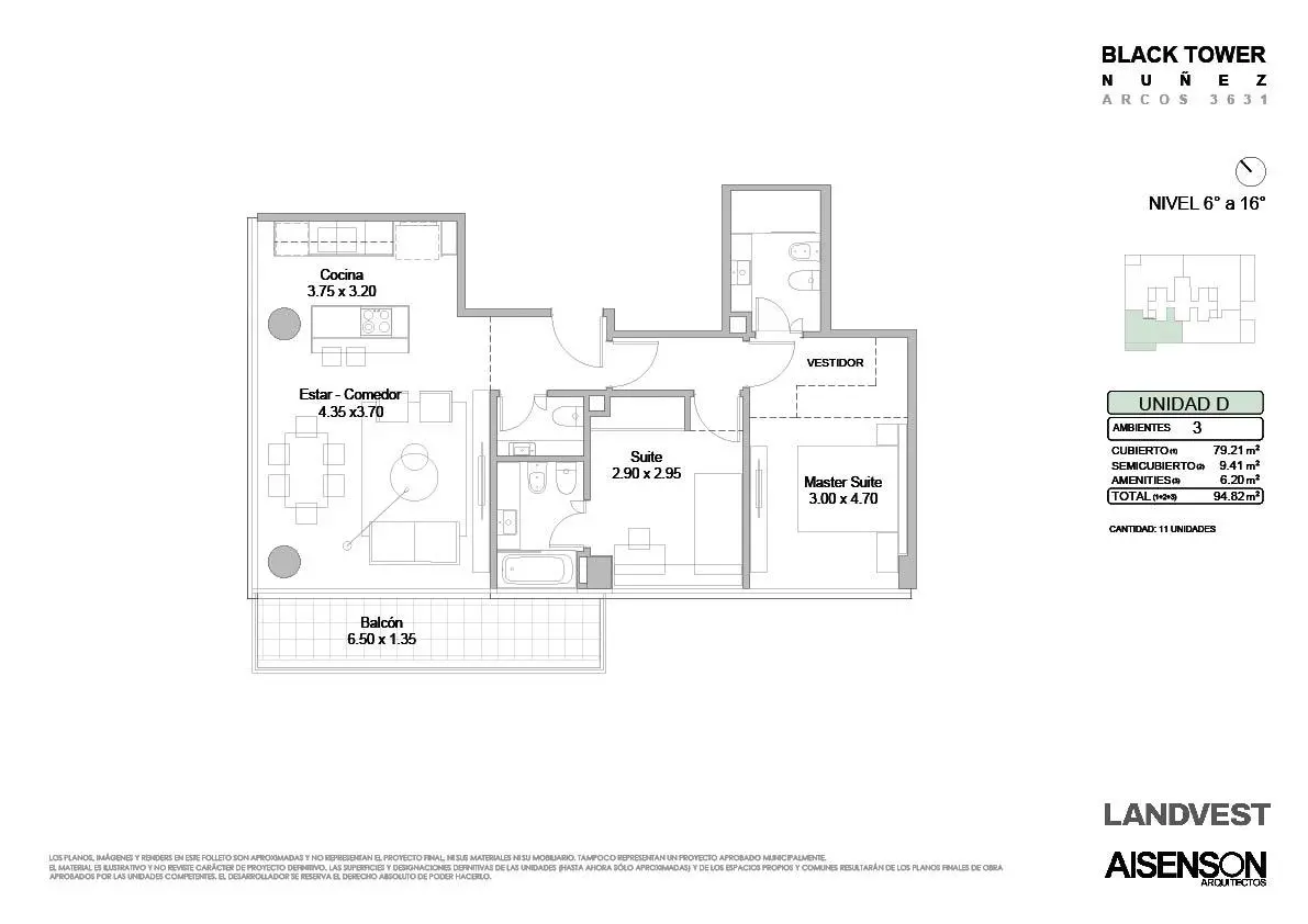Imagen de la propiedad Arcos 3631 - 10D
