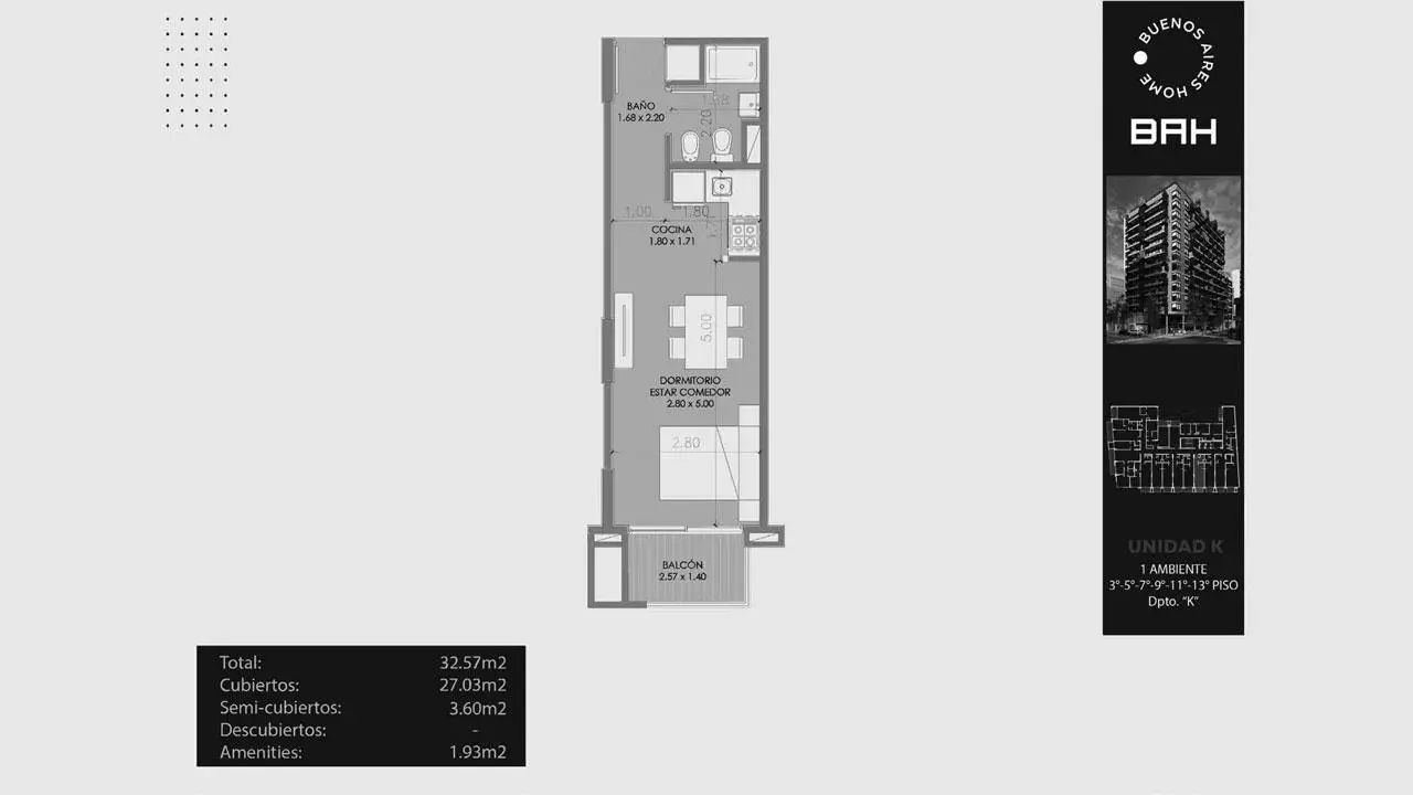 Imagen de la propiedad Av. Corrientes 3401 - 7K