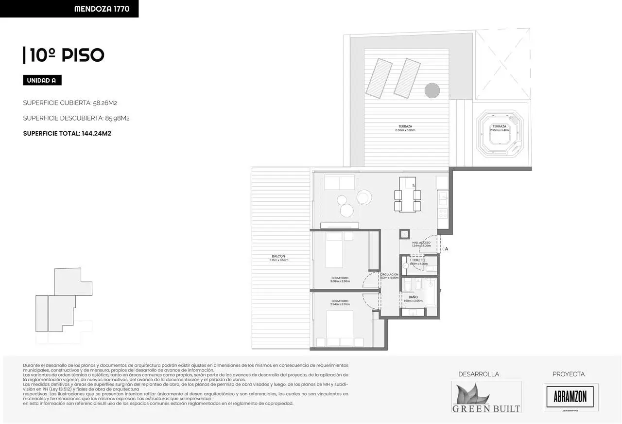 Imagen de la propiedad MENDOZA Y 11 DE SEPTIEMBRE | Unidad 10A