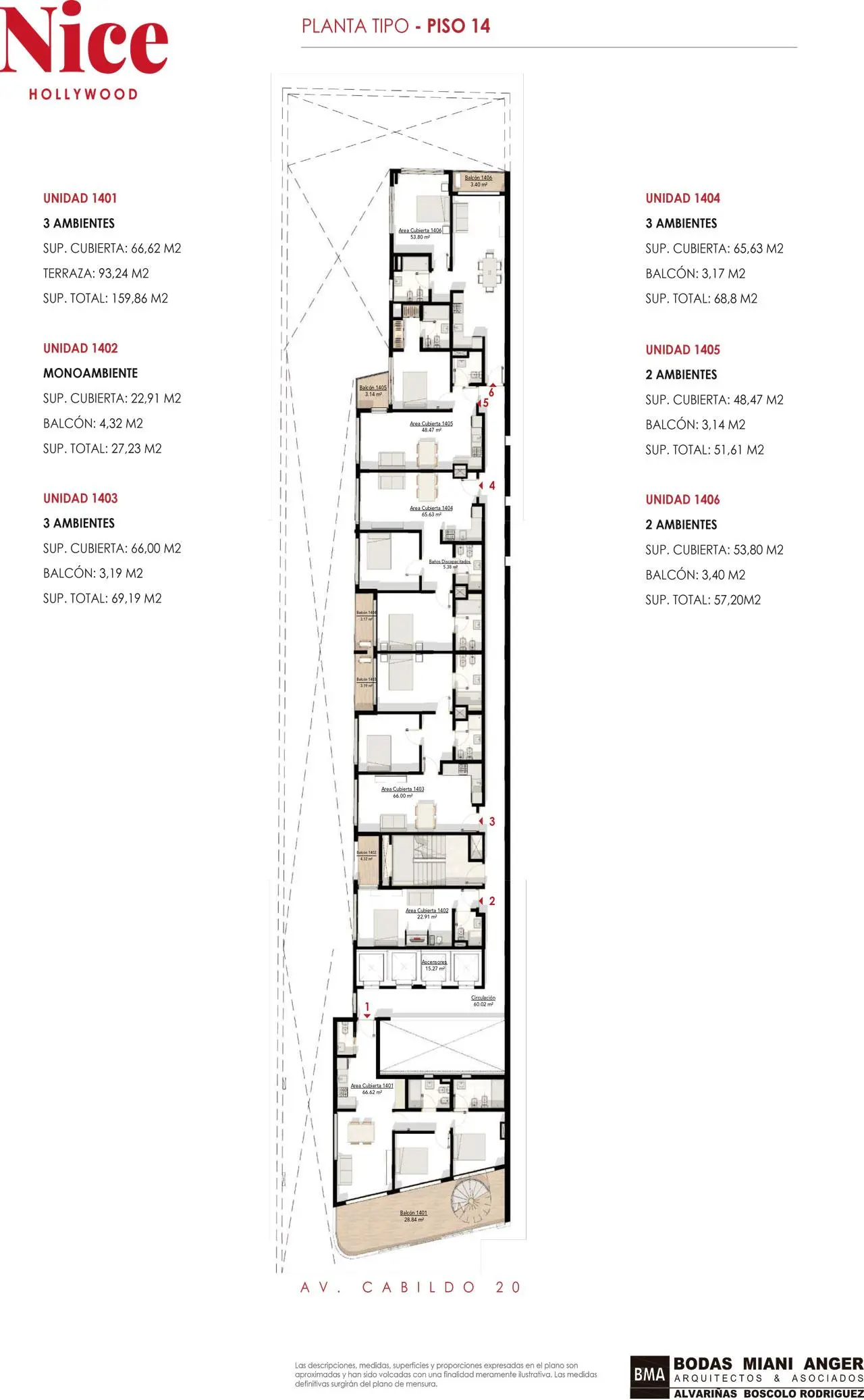 Imagen de la propiedad Av. Cabildo 20 - 1401