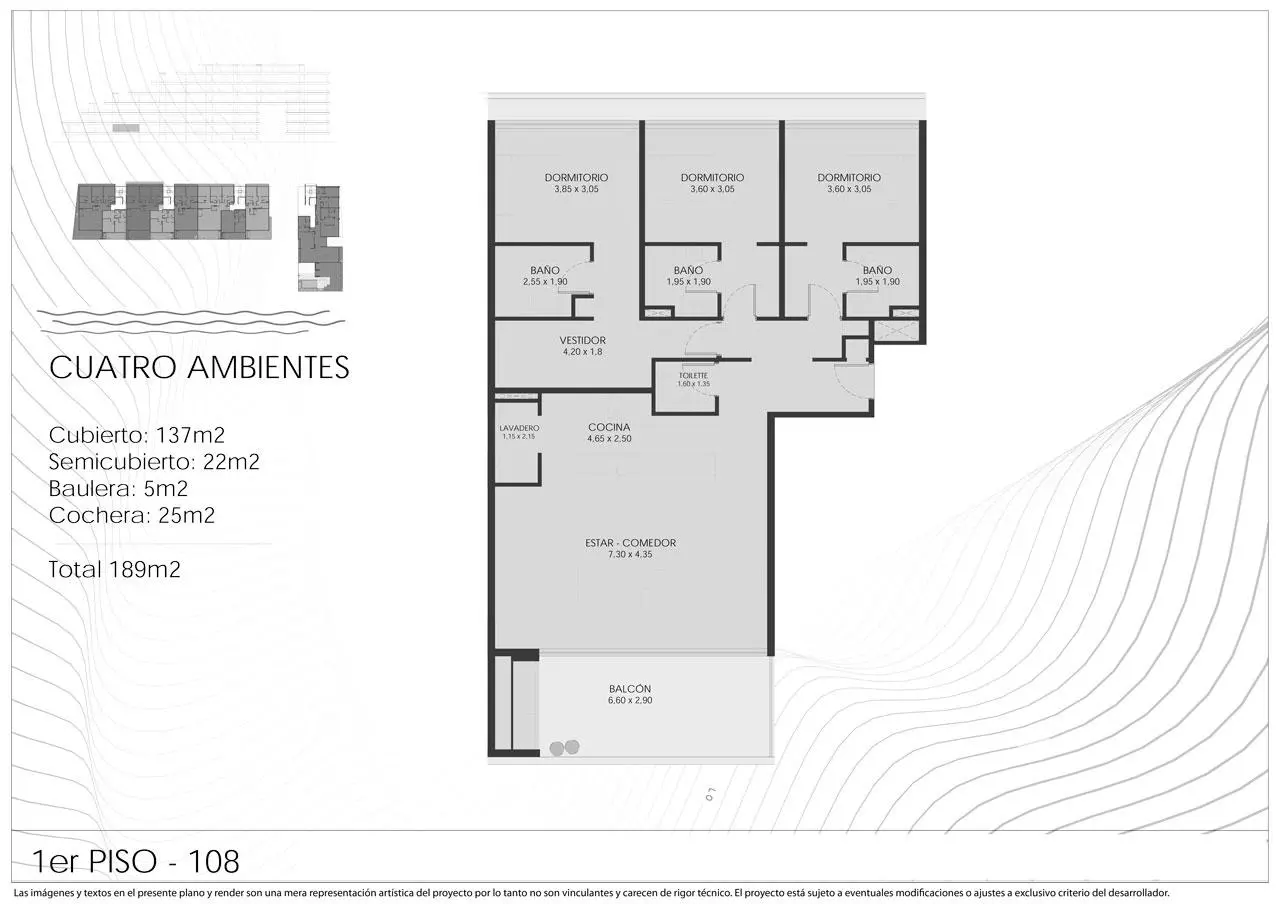 Imagen de la propiedad Av. del Puerto 1585 - 108