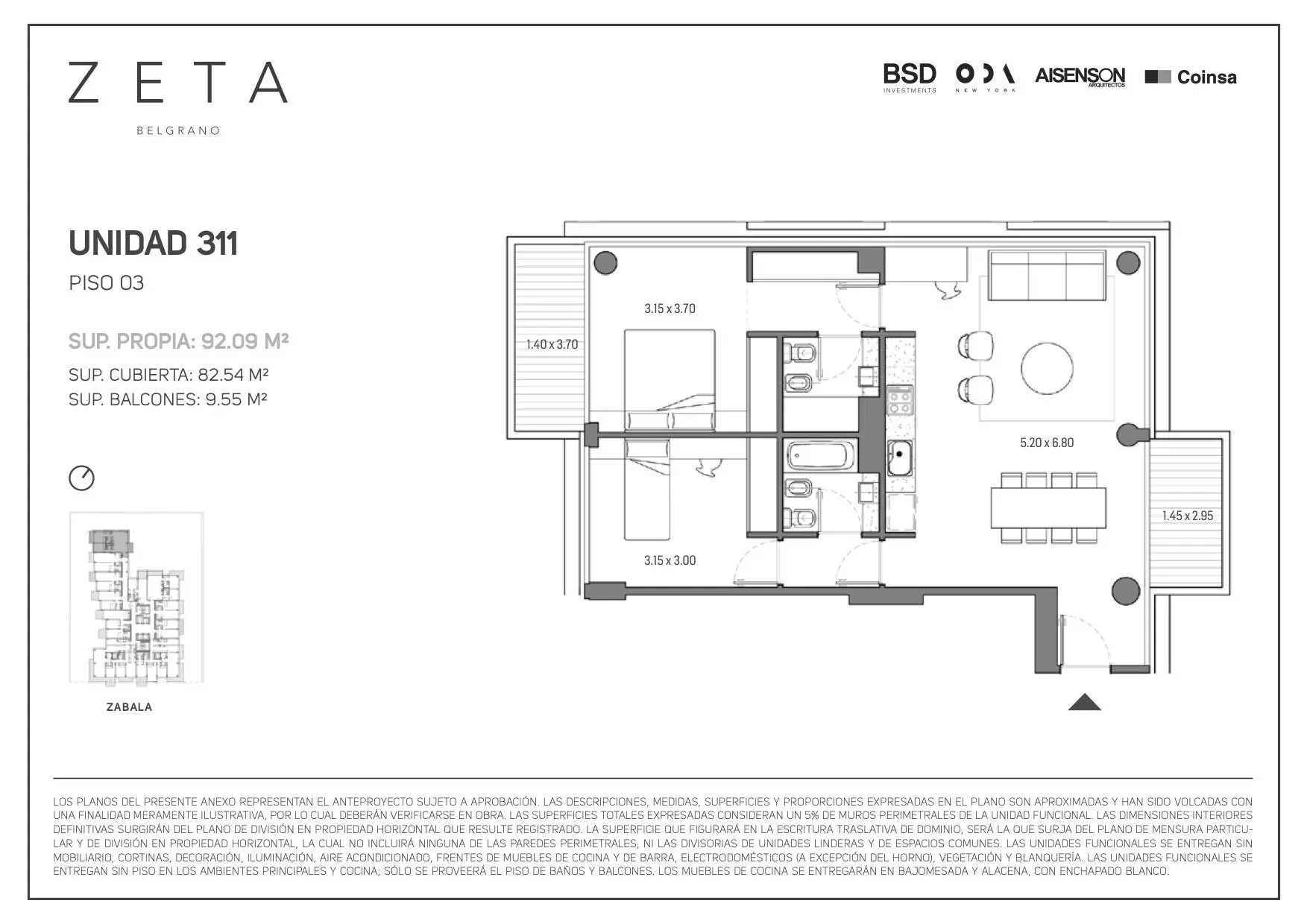 Imagen de la propiedad Zabala 1851 - 311