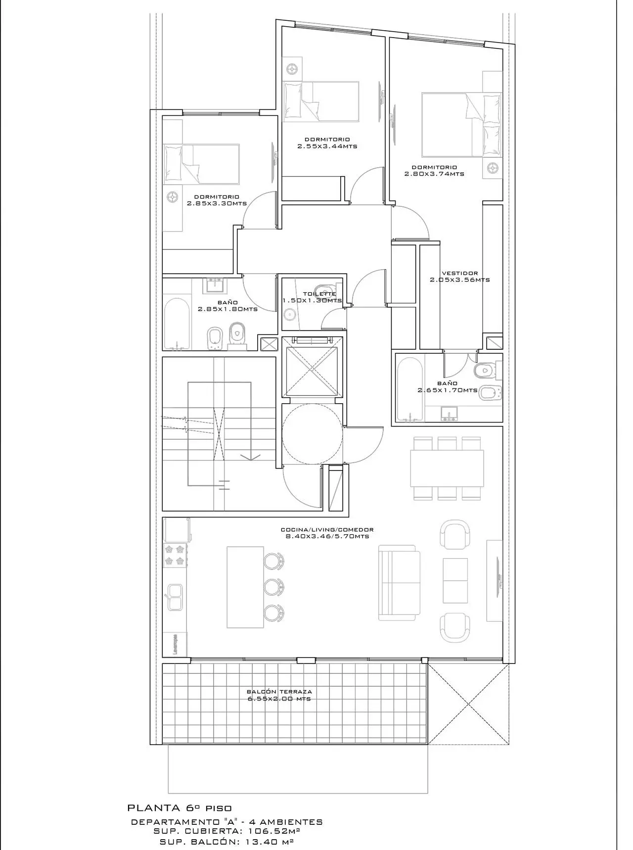Imagen de la propiedad José Pedro Varela 3273 - 6A